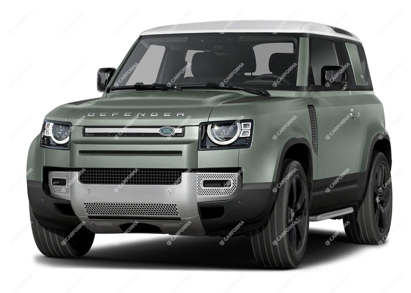 Ворсовые коврики на Land Rover Defender II 90 2019 - 2024