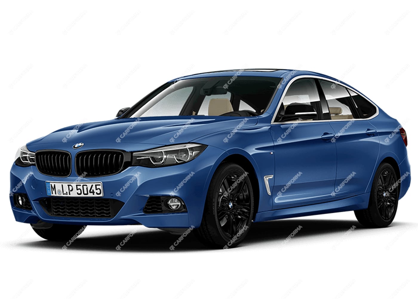 Ворсовые коврики на BMW 3 Gran Turismo (F34) 2013 - 2020