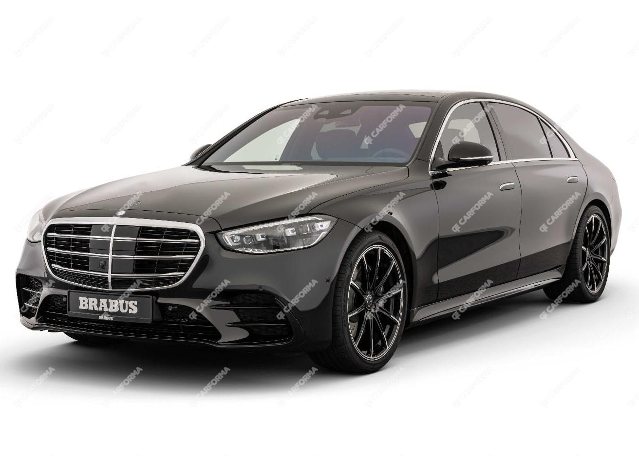 Ворсовые коврики на Mercedes S (W223, Z223) 2020 - 2024