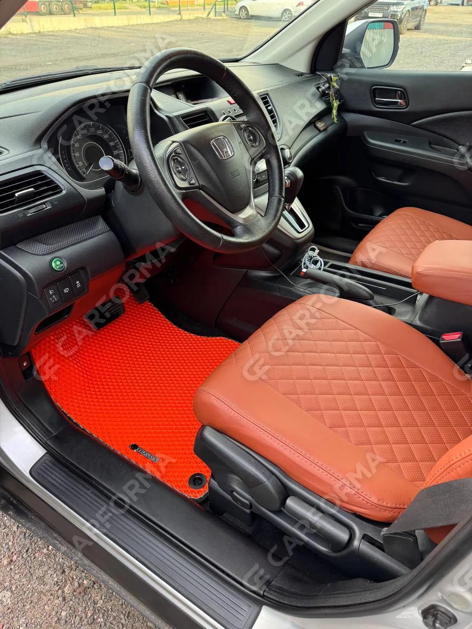 Ворсовые коврики на Honda CR-V IV 2012&nbsp;-&nbsp;2018 в Воронеже