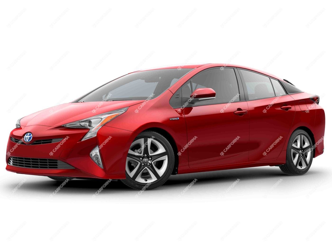 Ворсовые коврики на Toyota Prius (50) 2015 - 2023