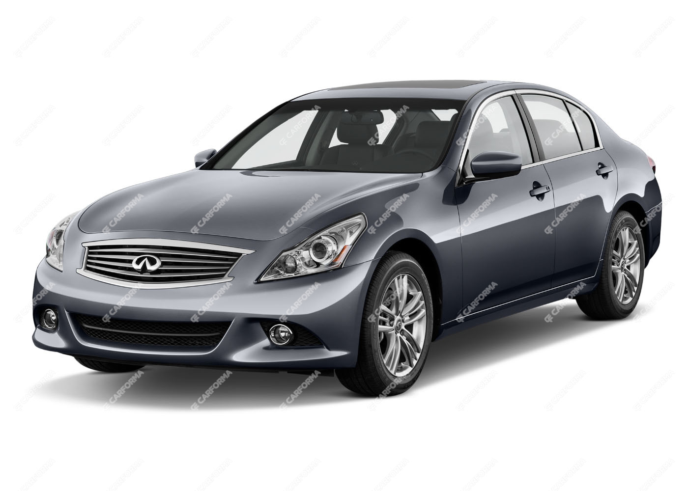 Ворсовые коврики на Infiniti G IV Sedan 2006 - 2014