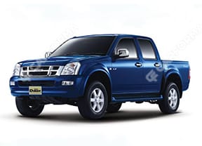 Ворсовые коврики на Isuzu D-max I 2002 - 2012