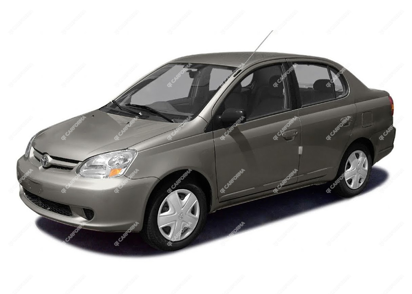 Ворсовые коврики на Toyota Echo 1999 - 2006