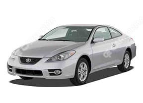 Ворсовые коврики на Toyota Camry Solara (XV30) 2003 - 2009