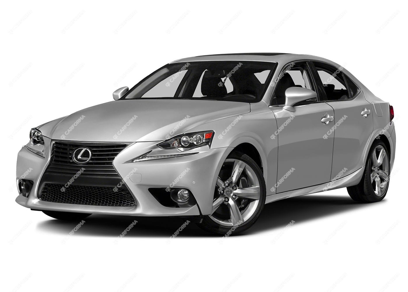 Ворсовые коврики на Lexus IS III 2013 - 2024