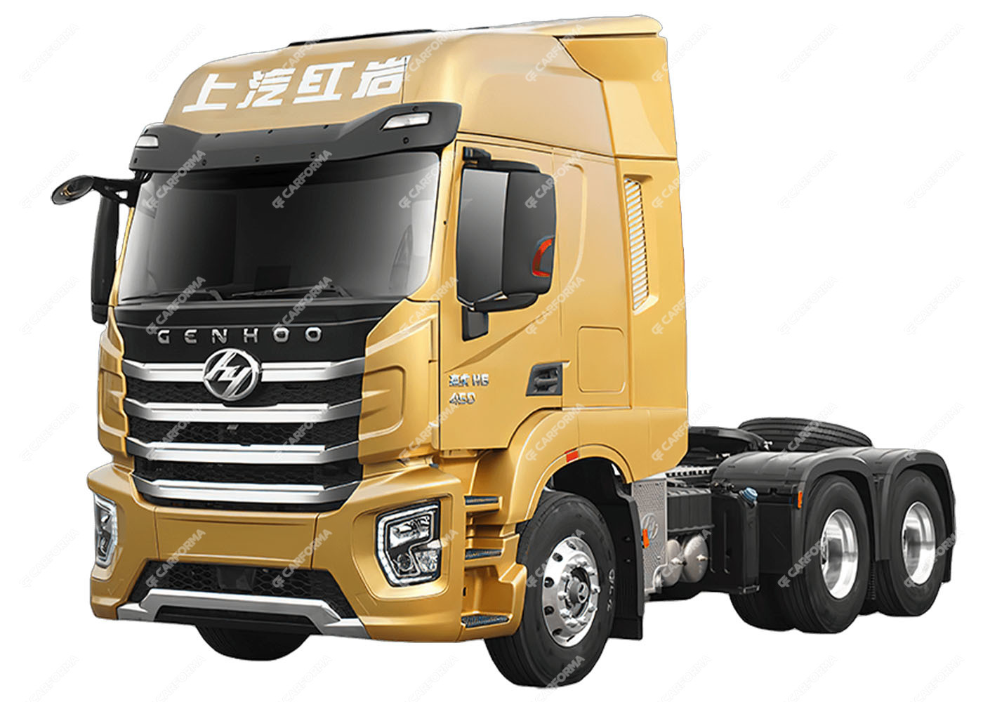 Ворсовые коврики на Hongyan SAIC-IVECO Genlyon кабина H6 2023 - 2024