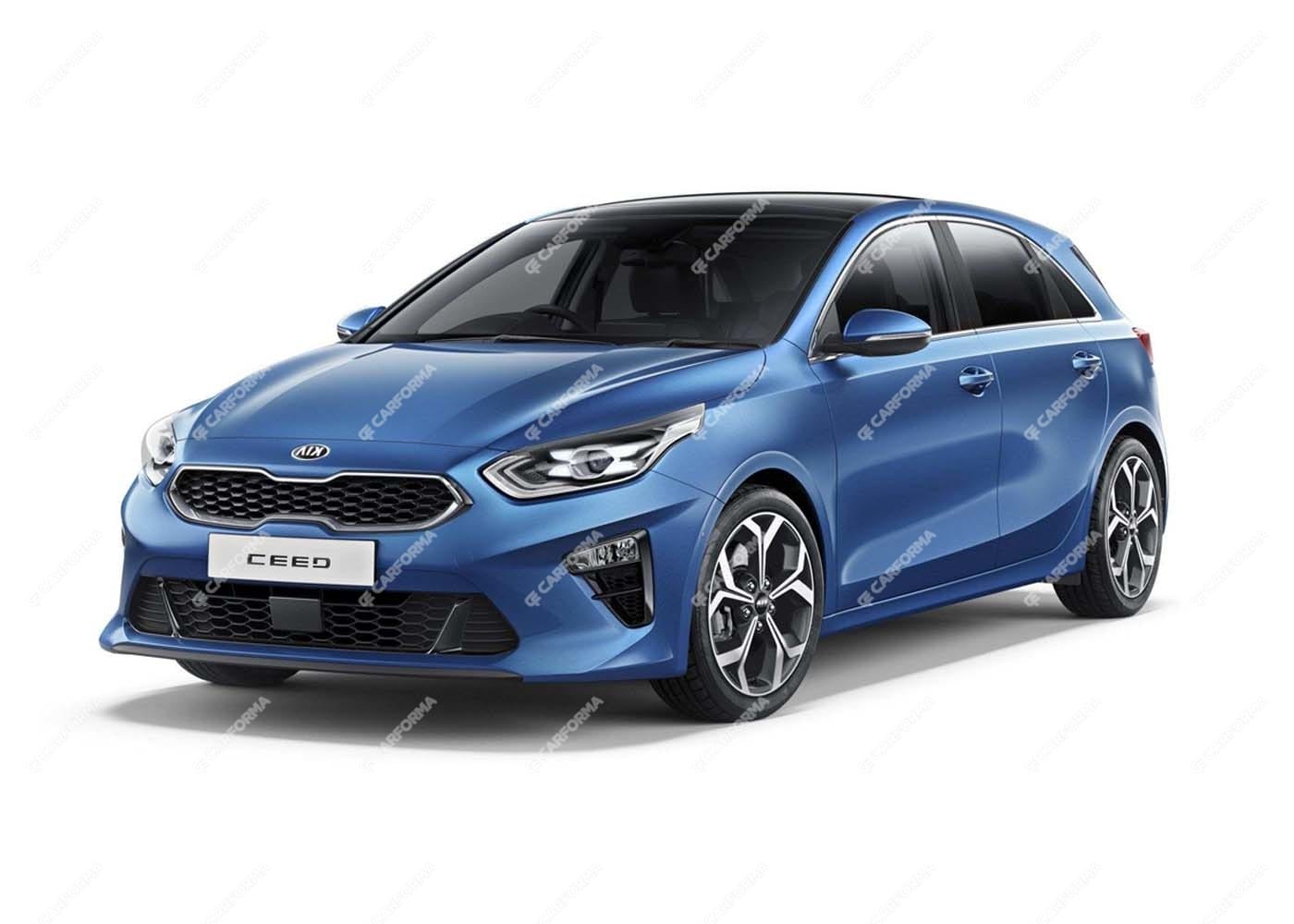 Ворсовые коврики на KIA Ceed III 2018 - 2024