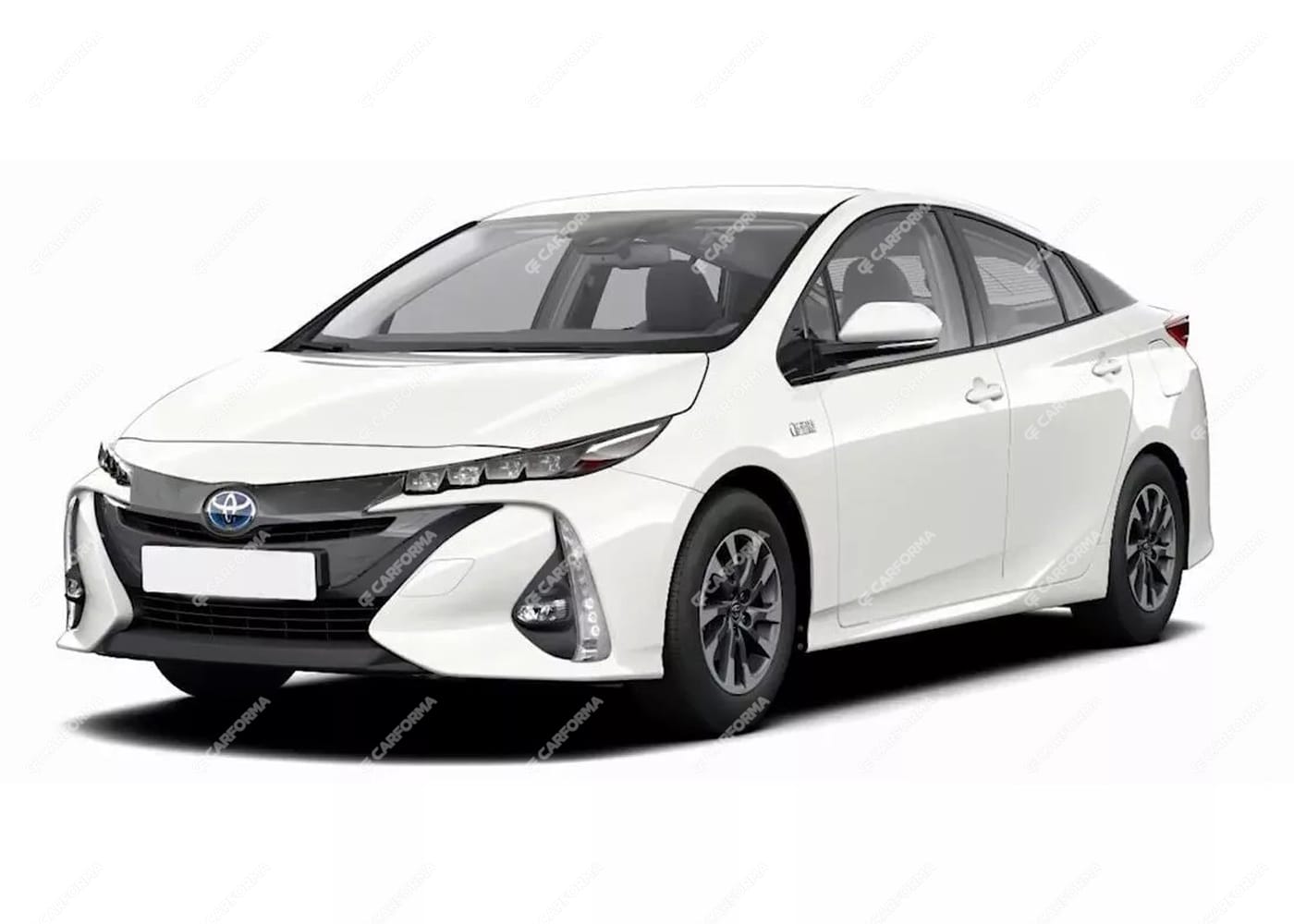 Ворсовые коврики на Toyota Prius PHV (50) 2016 - 2023