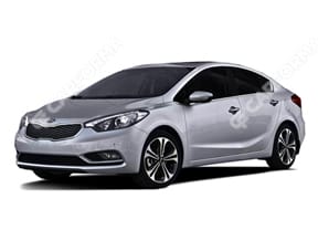 Ворсовые коврики на KIA Cerato III 2013 - 2020