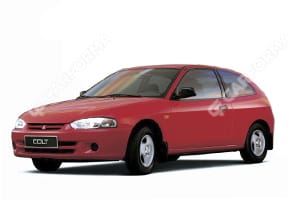 Ворсовые коврики на Mitsubishi Colt V 1996 - 2003