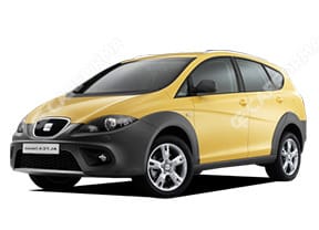 Ворсовые коврики на Seat Altea Freetrack 2007 - 2015