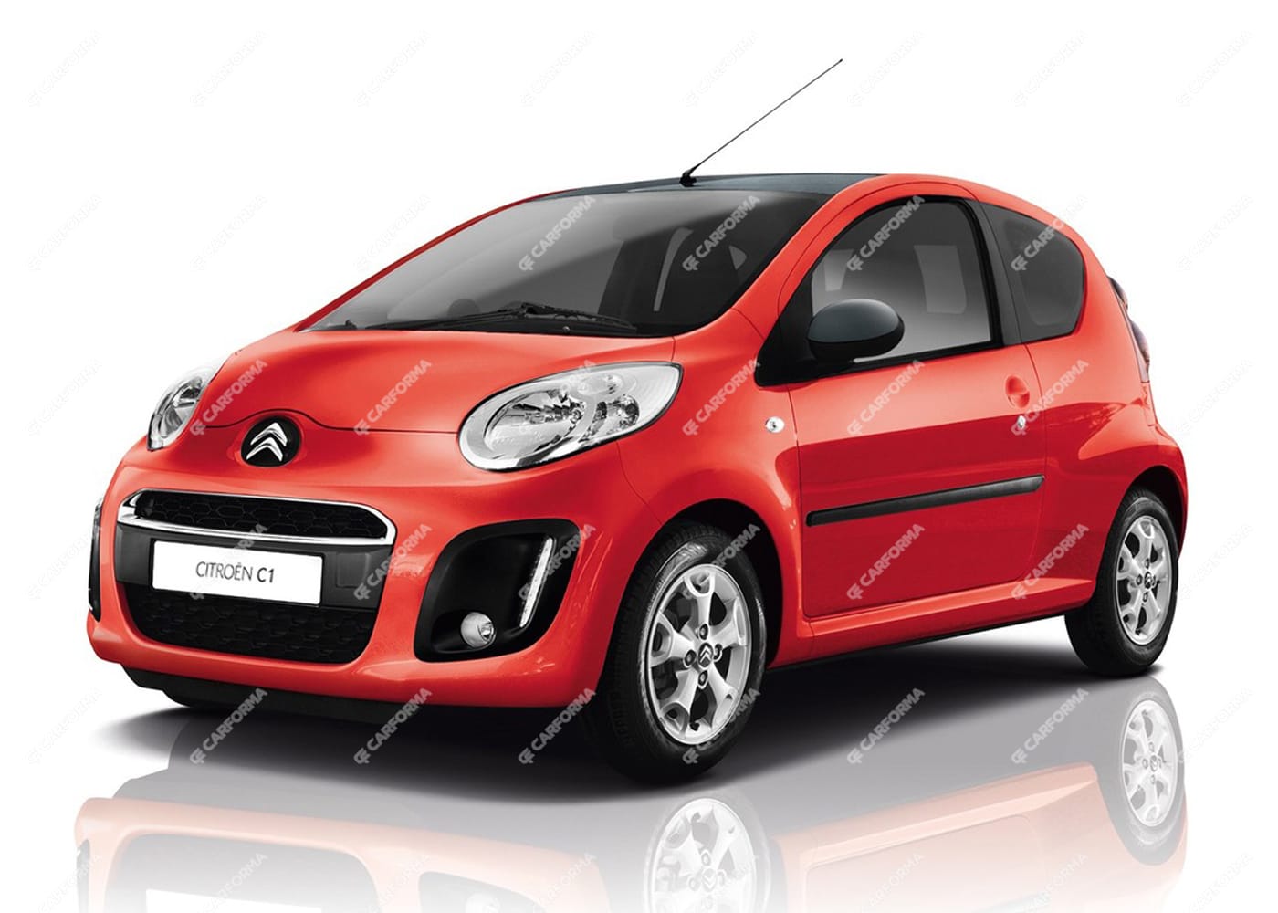 Ворсовые коврики на Citroen C1 I 2005 - 2015