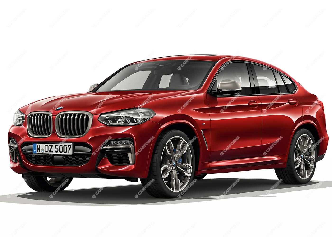 Ворсовые коврики на BMW X4 (G02) 2018 - 2024