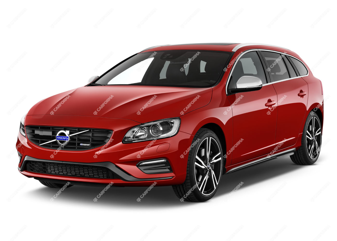 Ворсовые коврики на Volvo V60 I 2010 - 2018