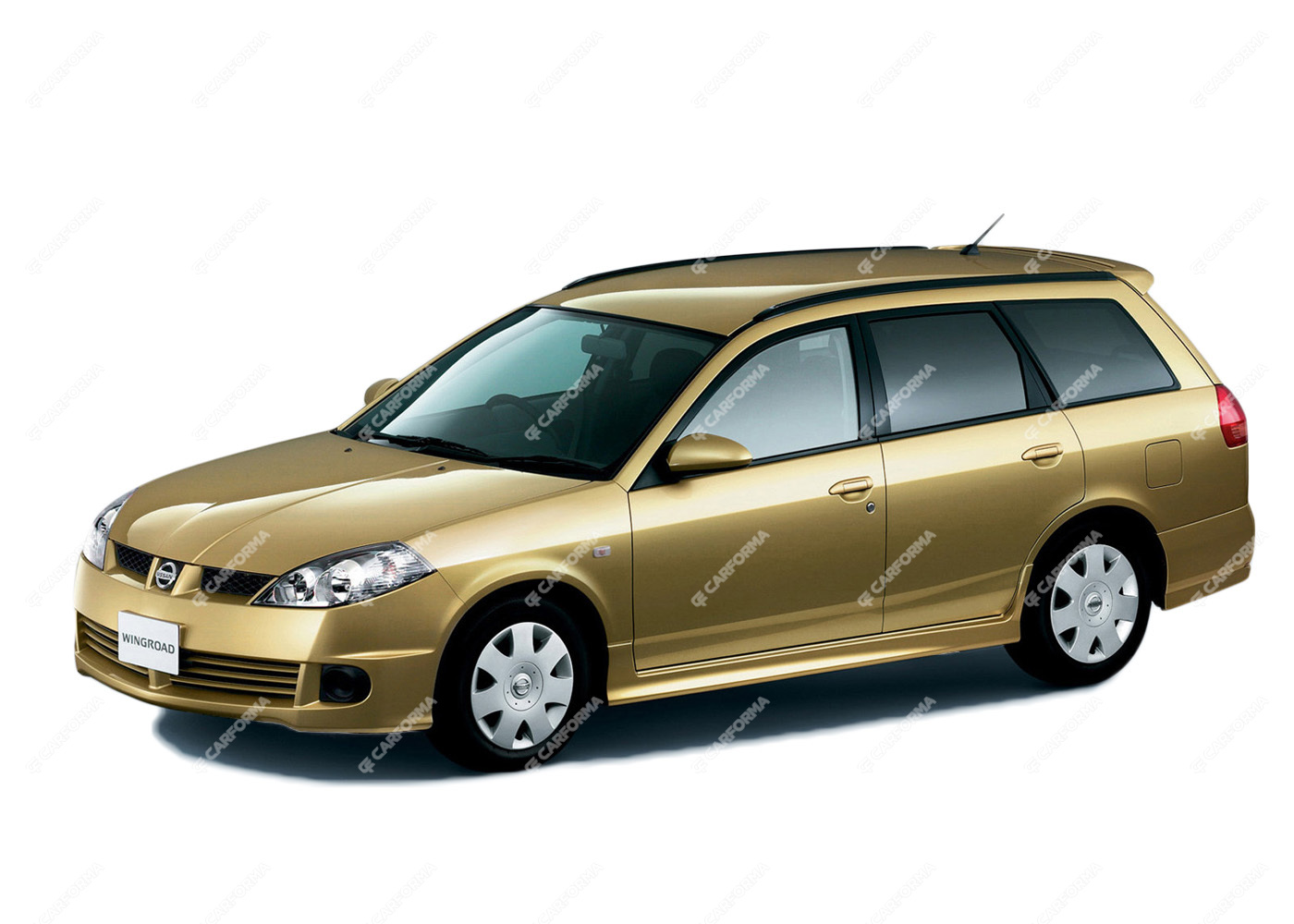 Ворсовые коврики на Nissan Wingroad (Y11) 1999 - 2005