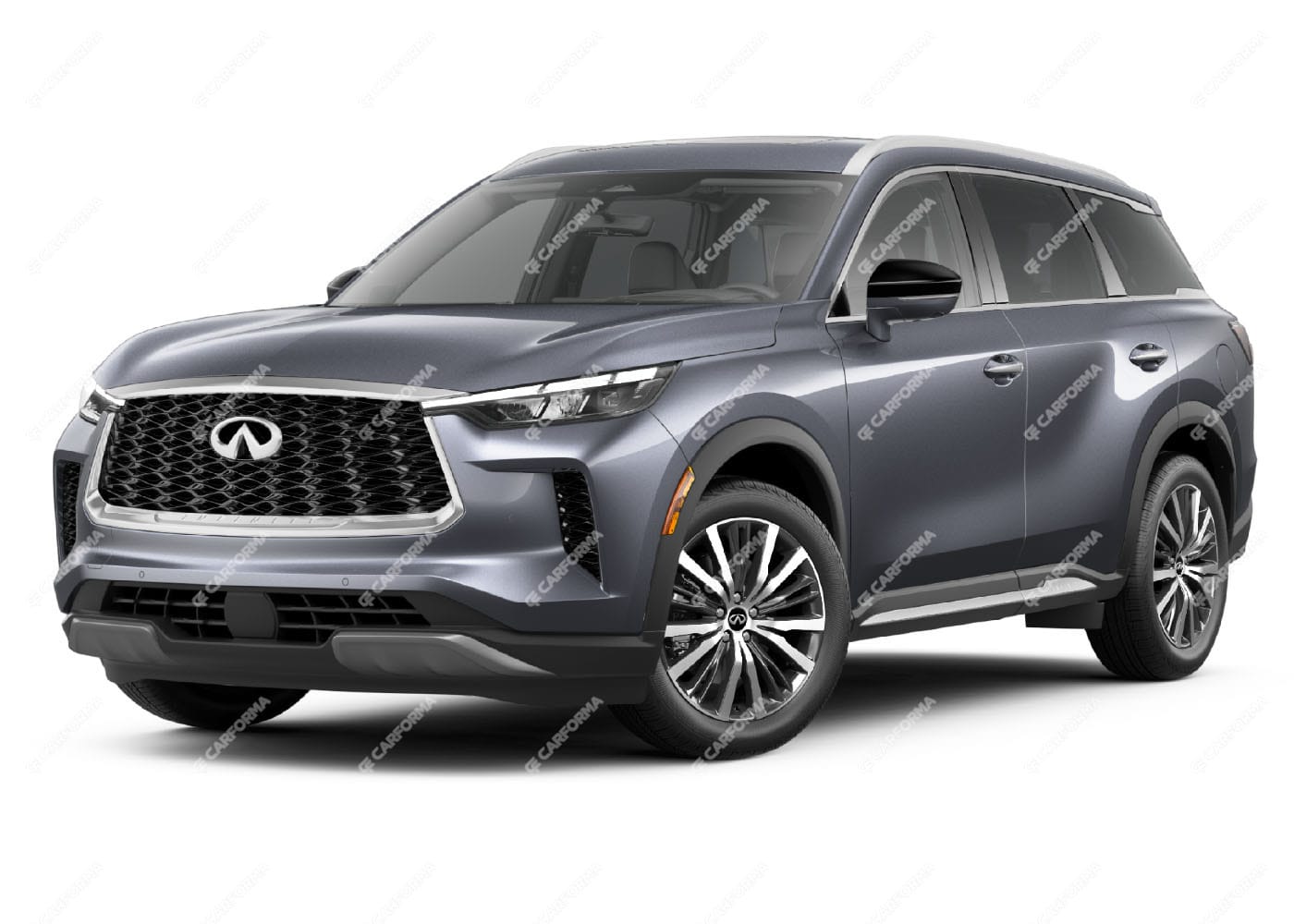 Ворсовые коврики на Infiniti QX60 II 2021 - 2024