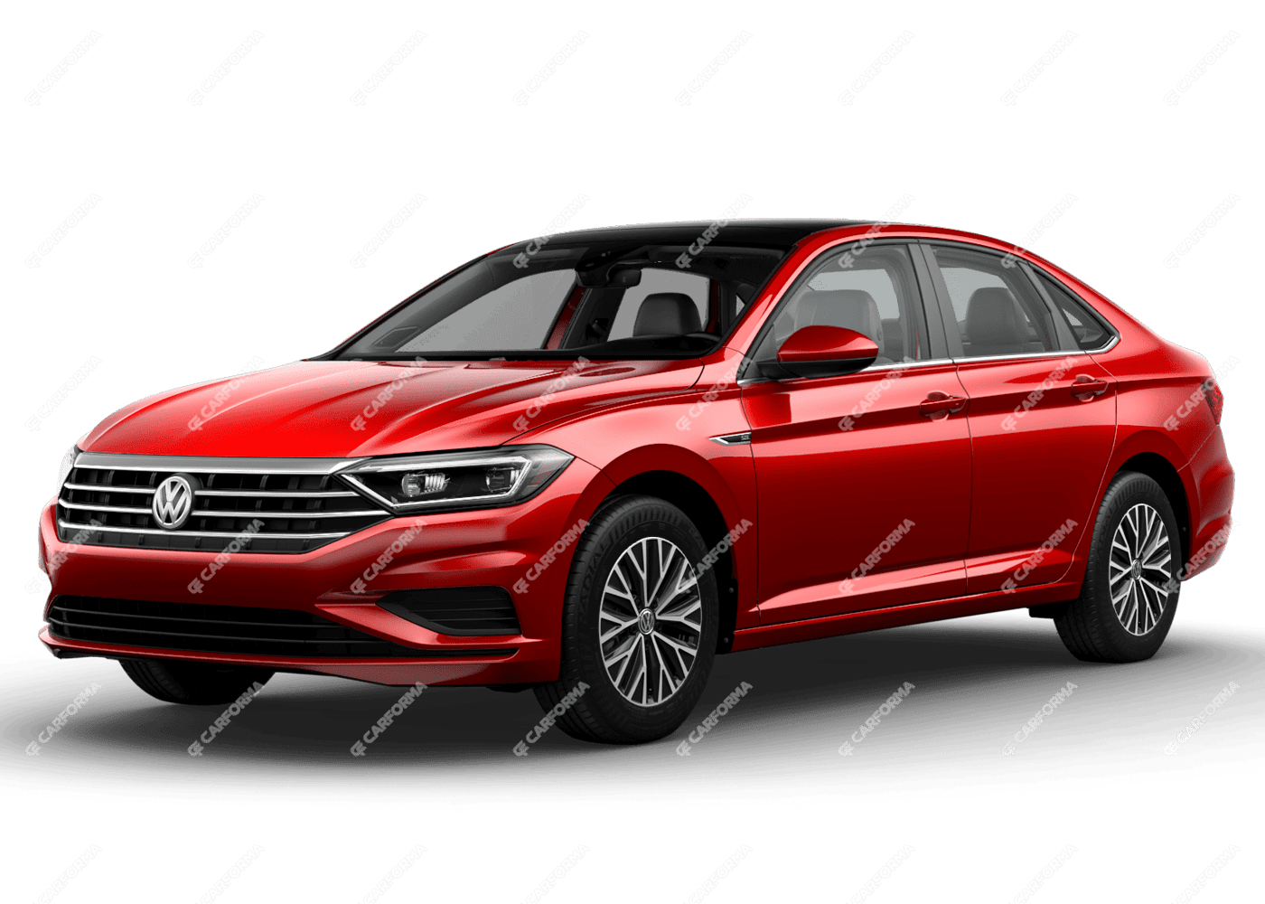 Ворсовые коврики на Volkswagen Jetta VII 2018 - 2024