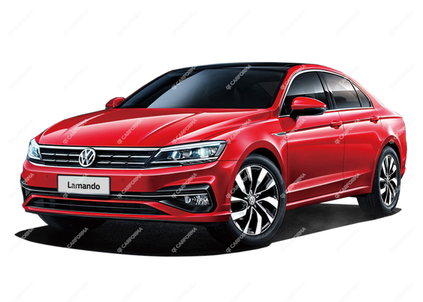 Ворсовые коврики на Volkswagen Lamando 2014 - 2022