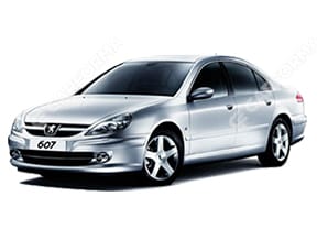 Ворсовые коврики на Peugeot 607 1999 - 2010