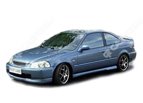 EVA коврики на Honda Civic VI 2d 1995 - 2000