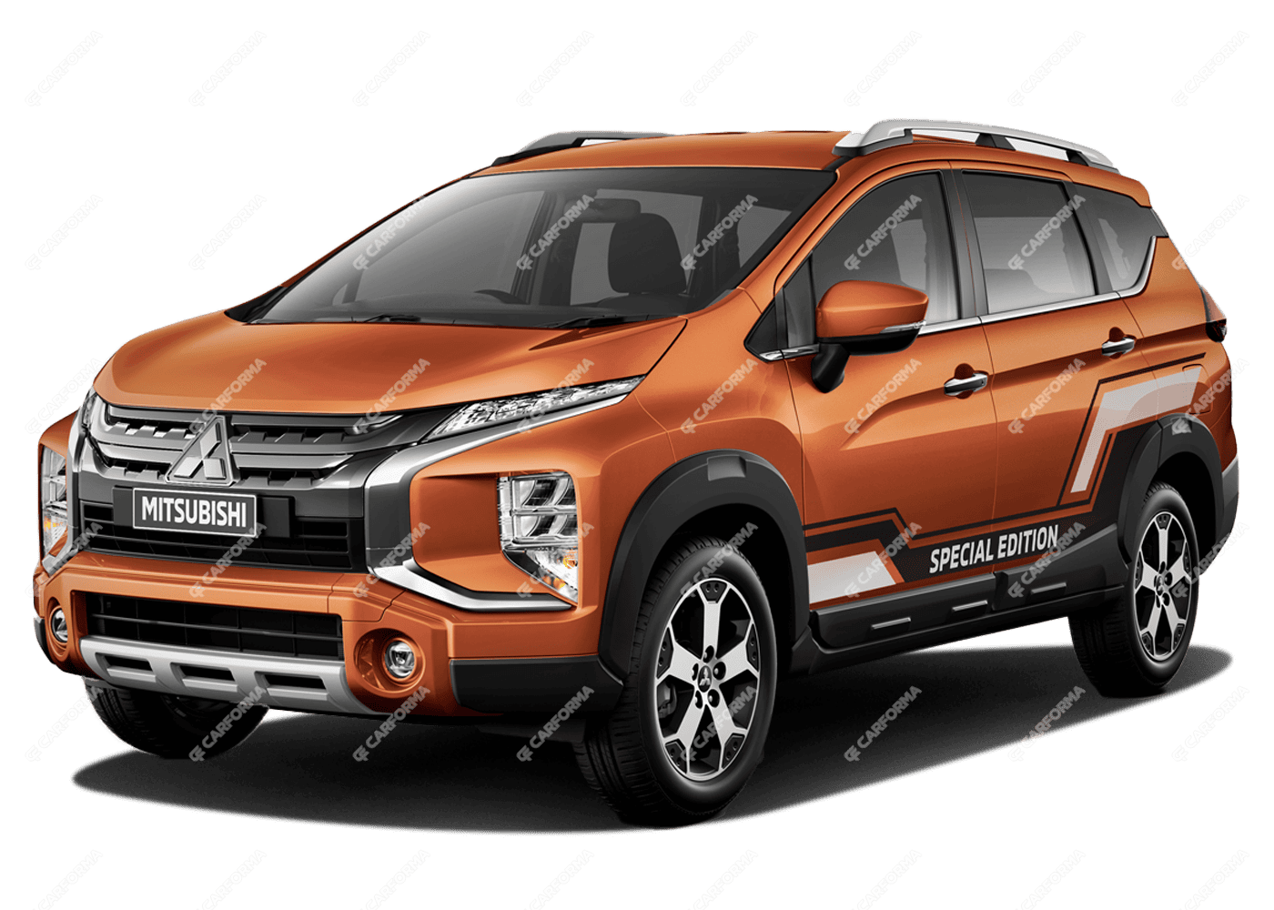 Ворсовые коврики на Mitsubishi Xpander и Xpander Cross 2017 - 2024