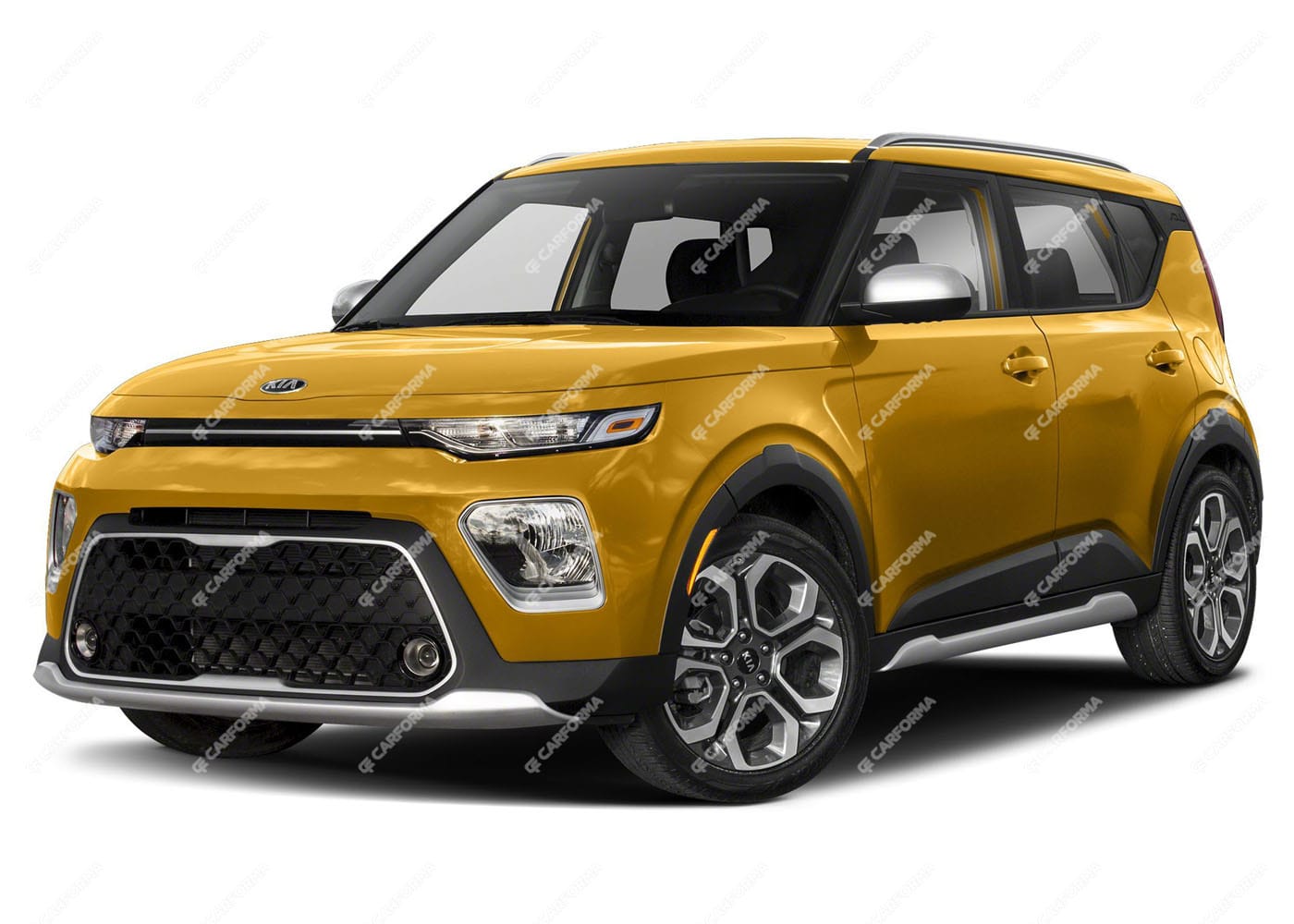 Ворсовые коврики на KIA Soul III 2018 - 2024