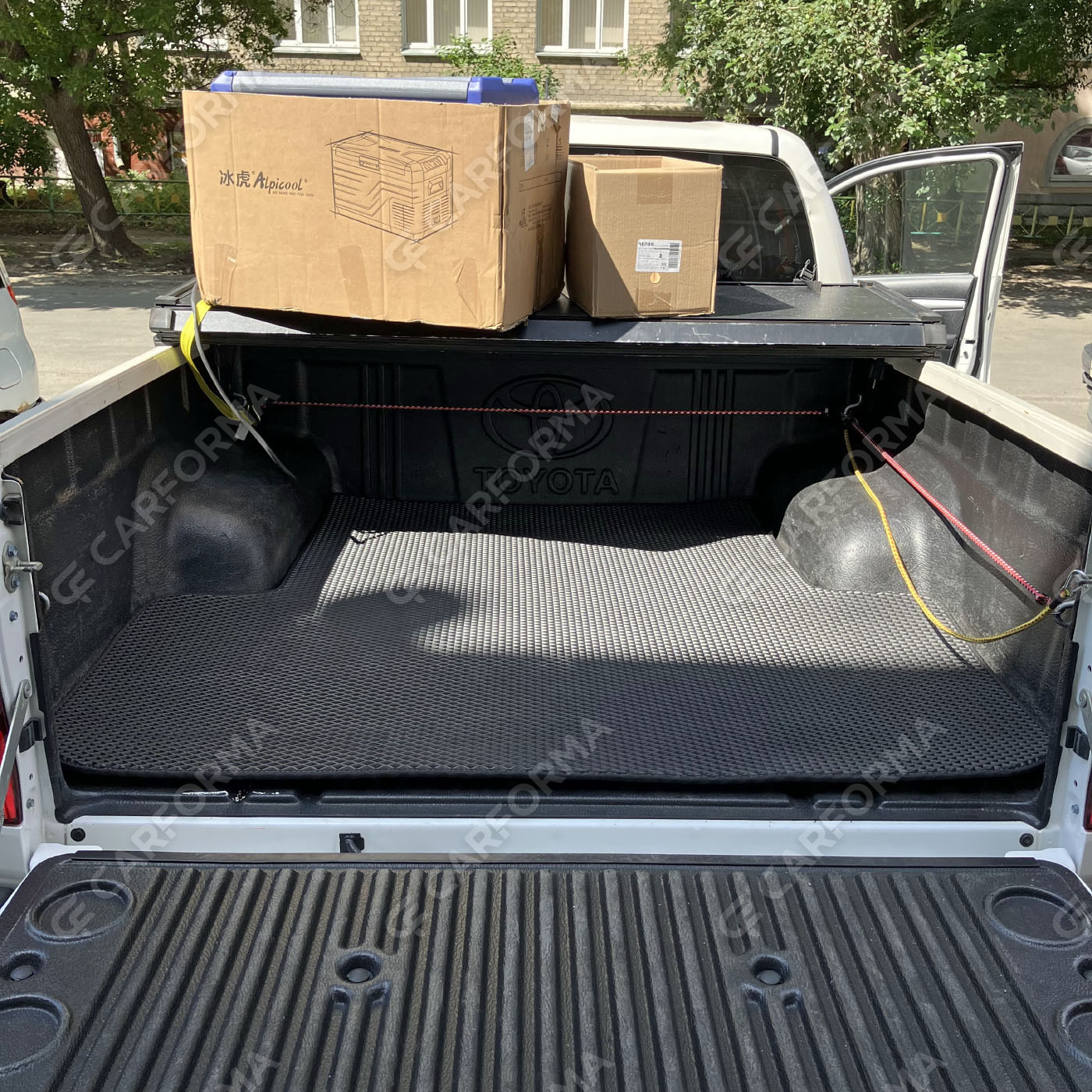 Ворсовые коврики на Toyota Hilux VII 2008&nbsp;-&nbsp;2015 в Воронеже