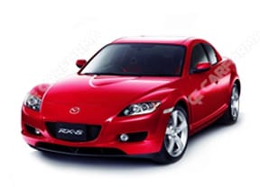 Ворсовые коврики на Mazda RX8 2003 - 2012