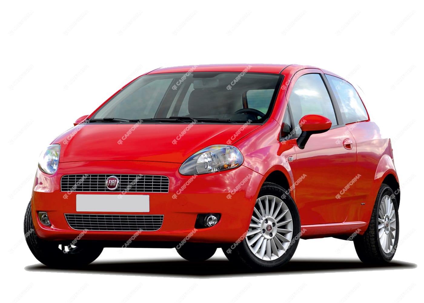 Ворсовые коврики на Fiat Grande Punto и Punto Evo 2005 - 2012