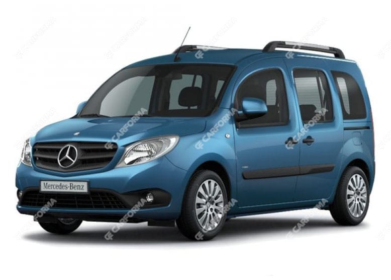 Ворсовые коврики на Mercedes Citan (W415) 2012 - 2020