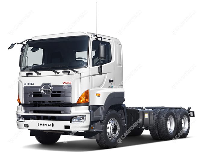 Ворсовые коврики на Hino 700 2003 - 2017