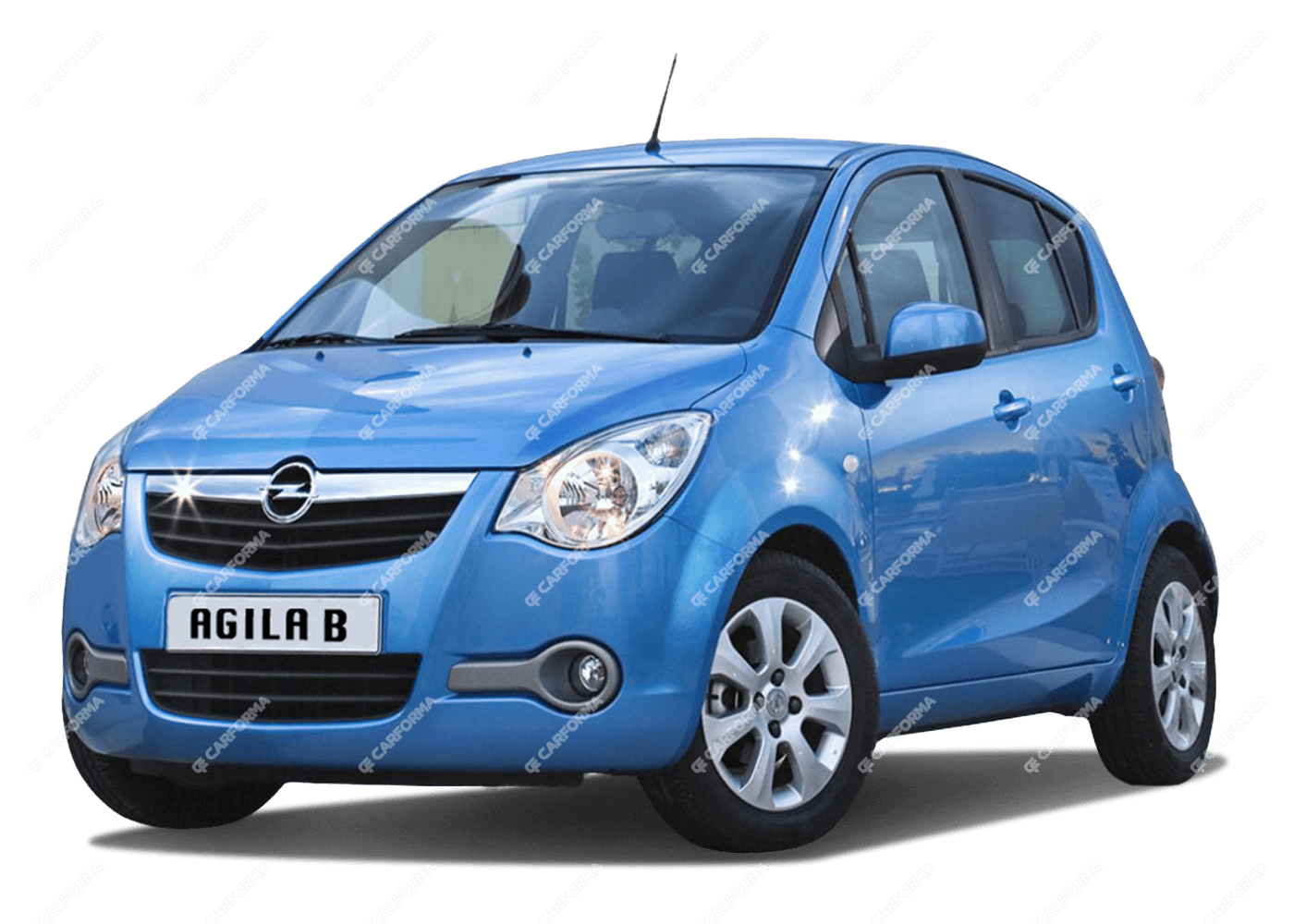 Ворсовые коврики на Opel Agila B 2007 - 2014