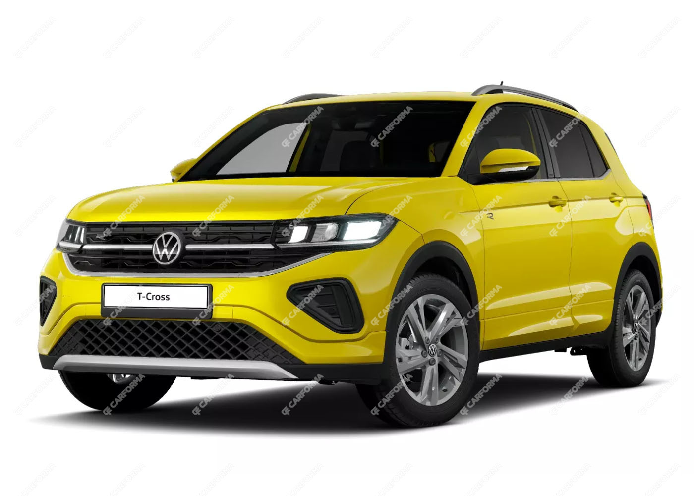 Ворсовые коврики на Volkswagen T-Cross 2018 - 2024