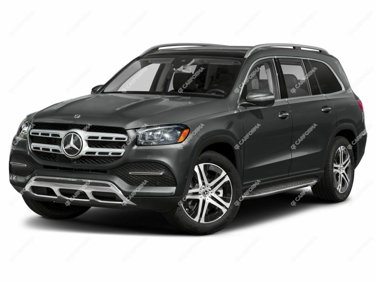 Ворсовые коврики на Mercedes GLS (X167) 2019 - 2024