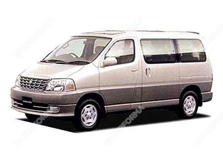 EVA коврики на Toyota Grand Hiace 1999 - 2002