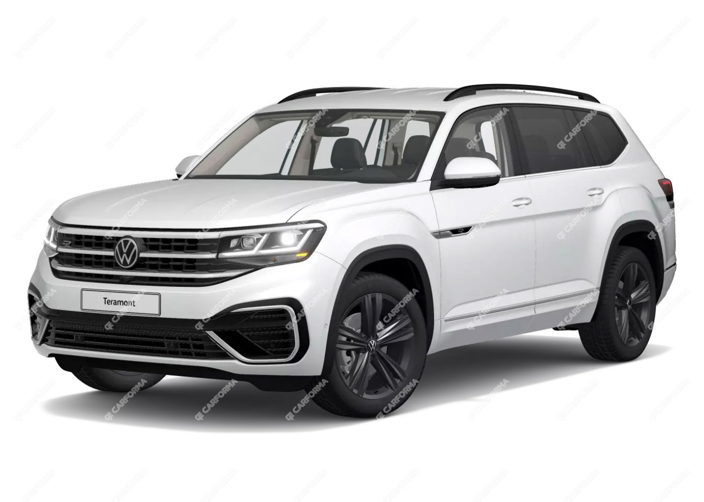 Ворсовые коврики на Volkswagen Teramont 2016 - 2024