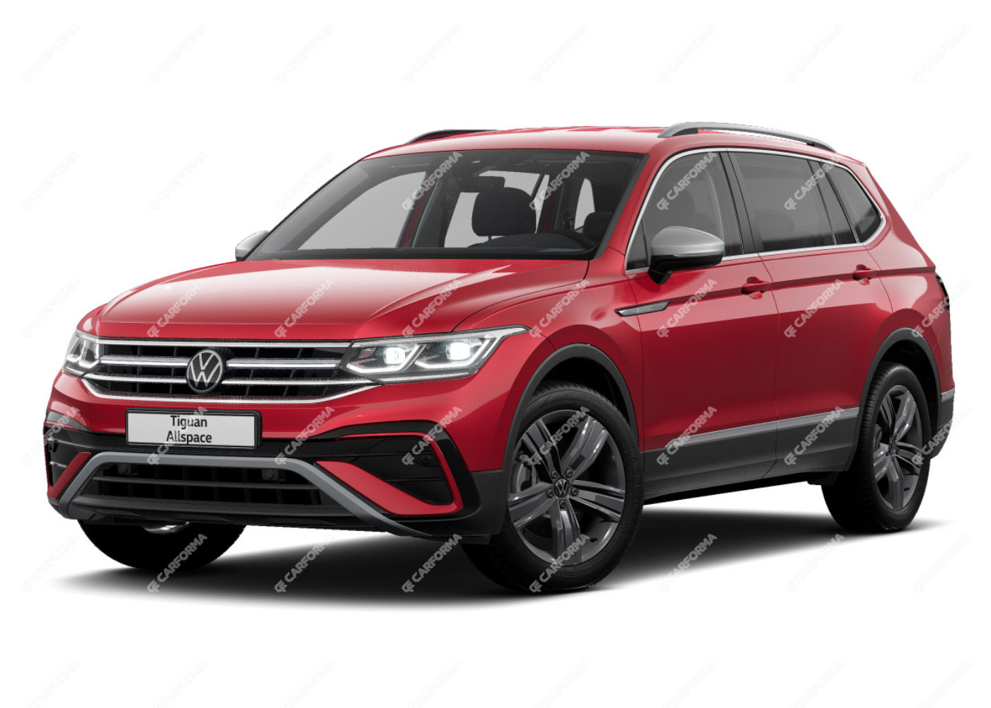 Ворсовые коврики на Volkswagen Tiguan L 2020 - 2024