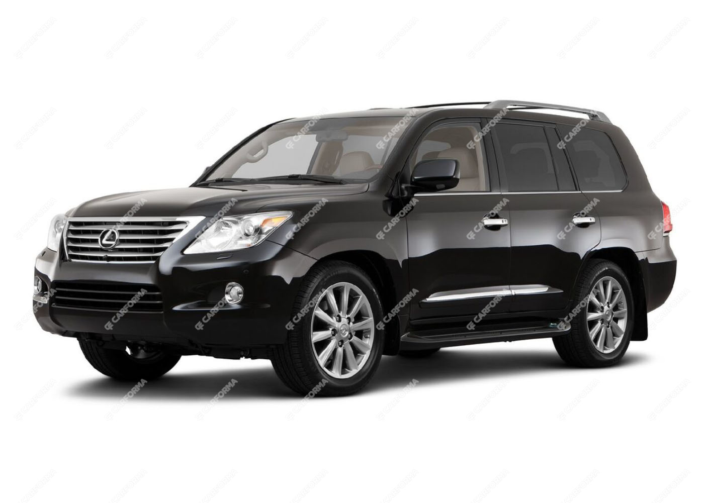 Ворсовые коврики на Lexus LX 570 и LX450d 2007 - 2023