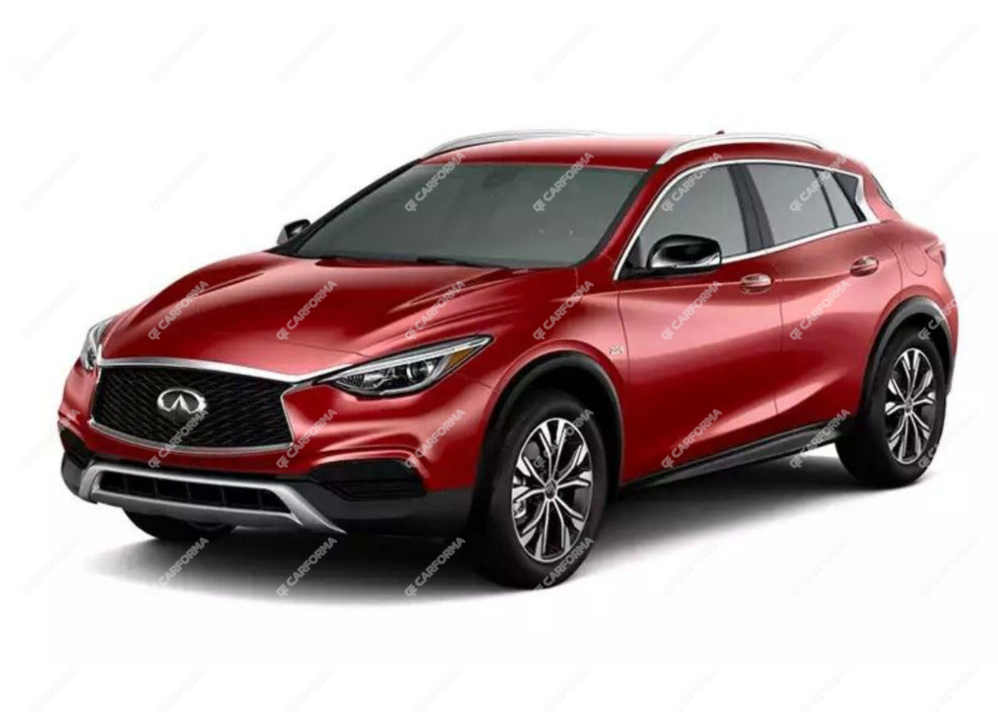 Ворсовые коврики на Infiniti QX30 2015 - 2019