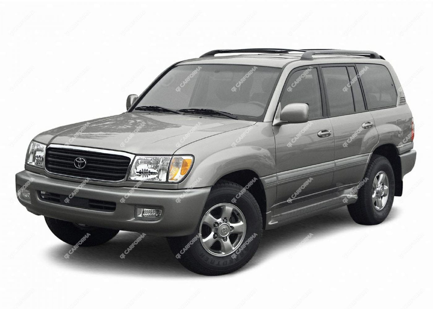 Ворсовые коврики на Toyota Land Cruiser 105 1998 - 2002