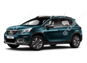 Ворсовые коврики на Peugeot 2008 2013 - 2020