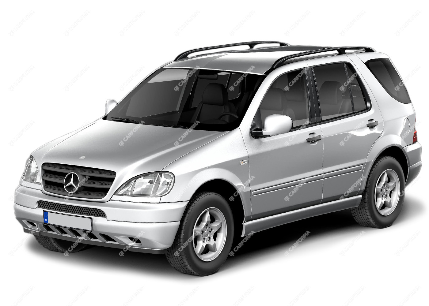 Ворсовые коврики на Mercedes ML (W163) 1997 - 2005