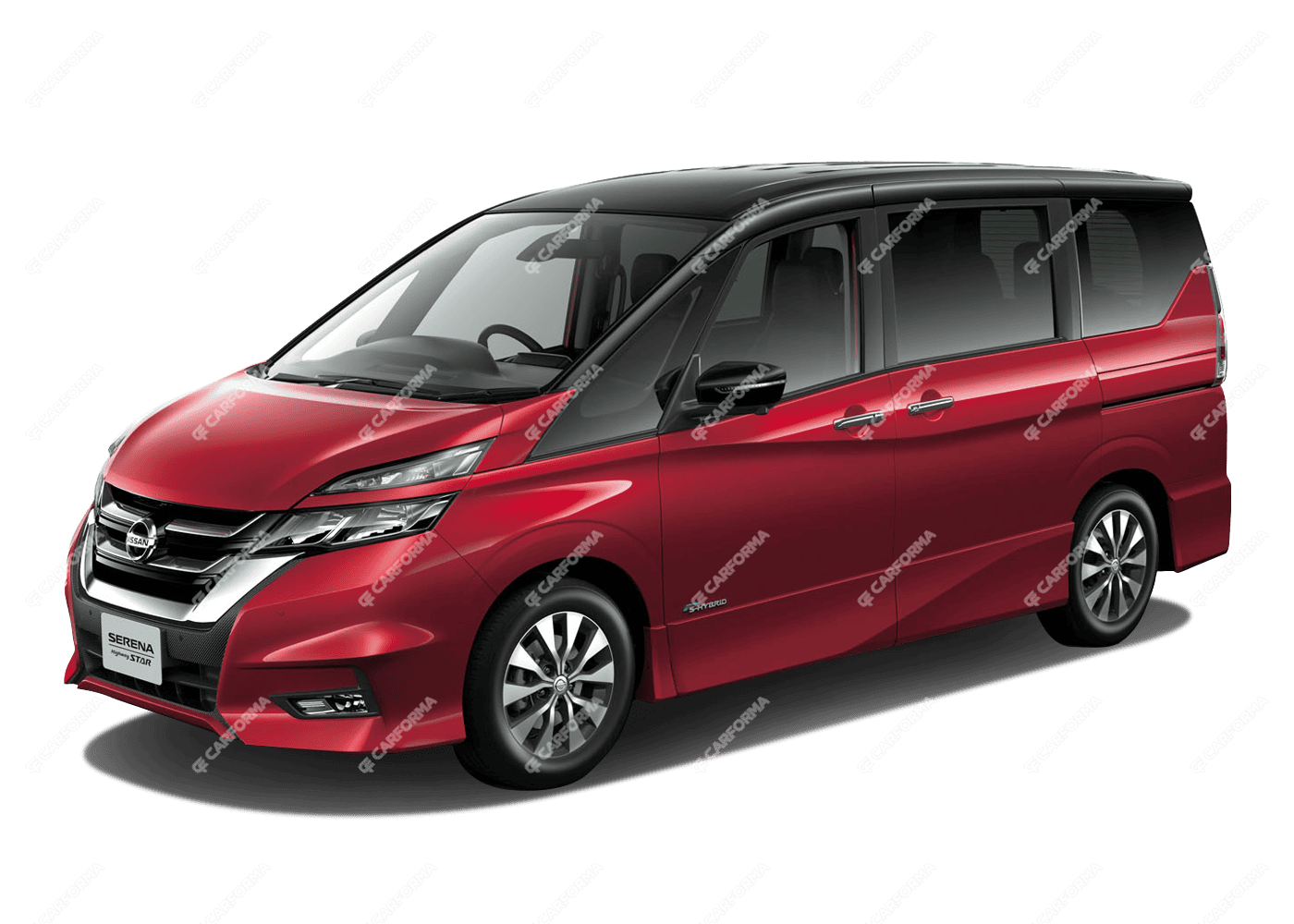 Ворсовые коврики на Nissan Serena (C27) 2016 - 2022