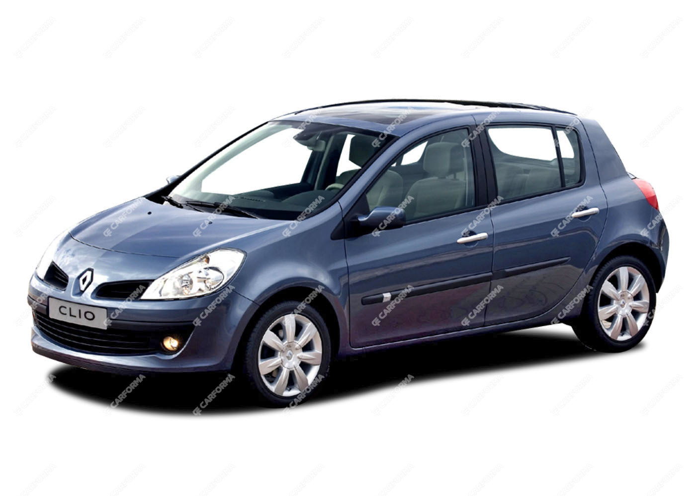 Ворсовые коврики на Renault Clio III 2005 - 2012