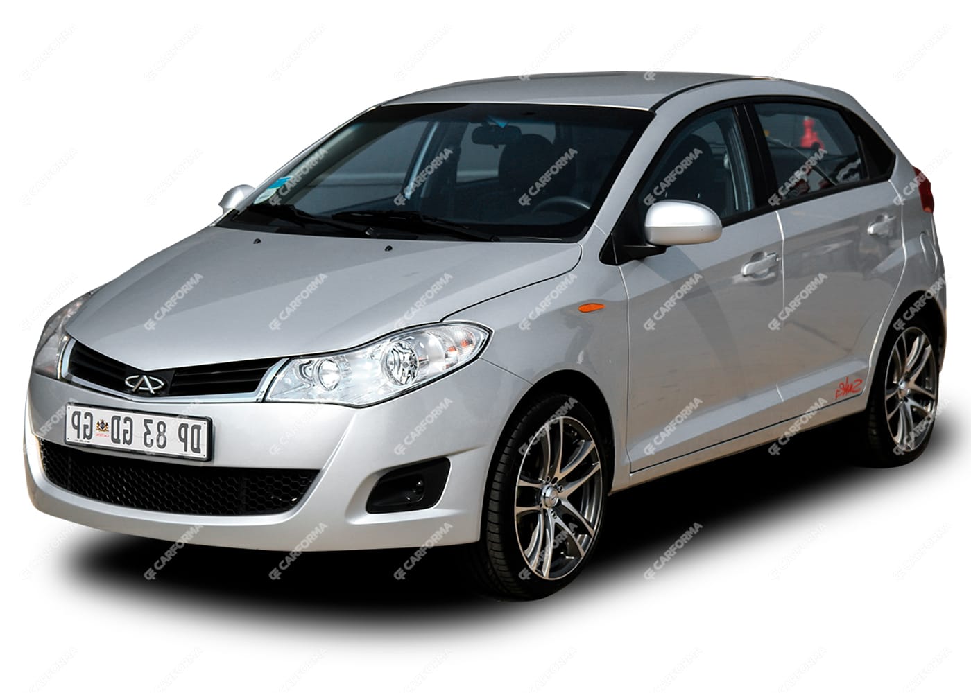 Ворсовые коврики на Chery A13 2008 - 2019