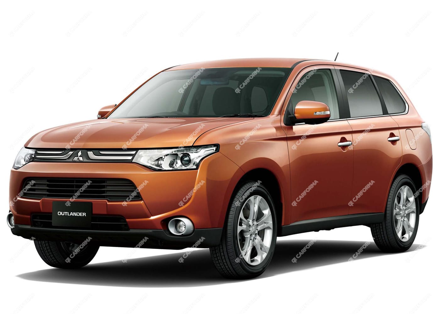 Ворсовые коврики на Mitsubishi Outlander III 2012 - 2024