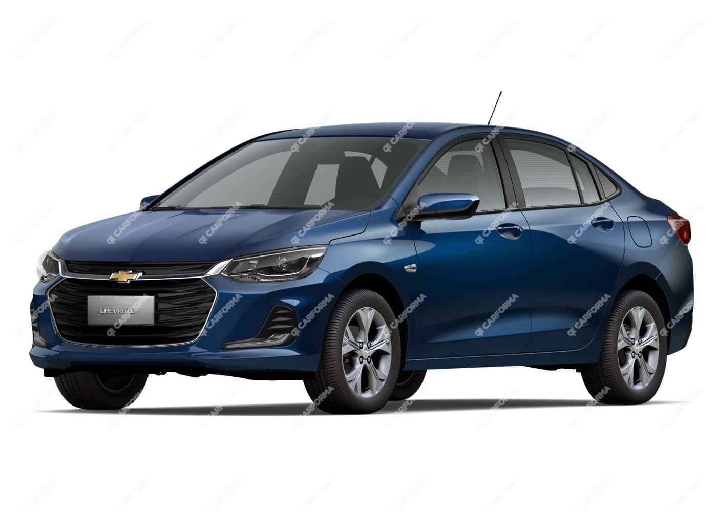 Ворсовые коврики на Chevrolet Onix II 2019 - 2024