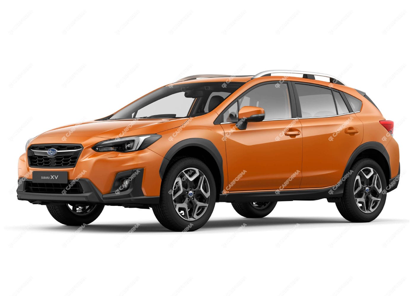 Ворсовые коврики на Subaru XV II 2017 - 2022