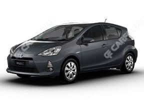 EVA коврики на Toyota Prius C 2011 - 2021